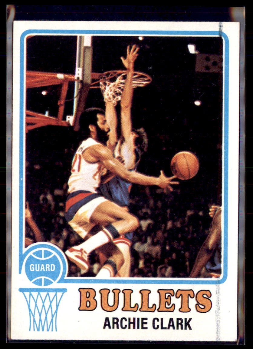 1973-74 Topps Basketball Archie Clark Capital Bullets #15