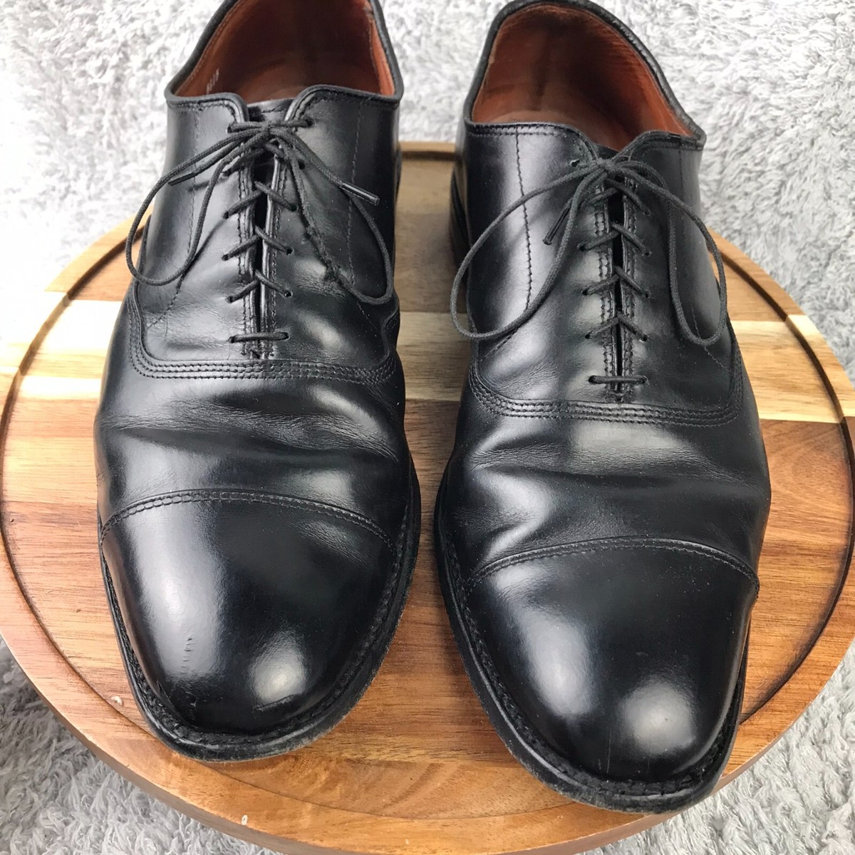 Excellent! Mens ALLEN EDMONDS Park Avenue Leather Oxford Dress Sneaker sz 13 E Allen Edmonds Park Avenue Dress Shoes Oxford Black Men main image 3