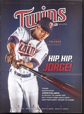 2019 Minnesota Twins Program: June - Jorge Polanco Long Contract