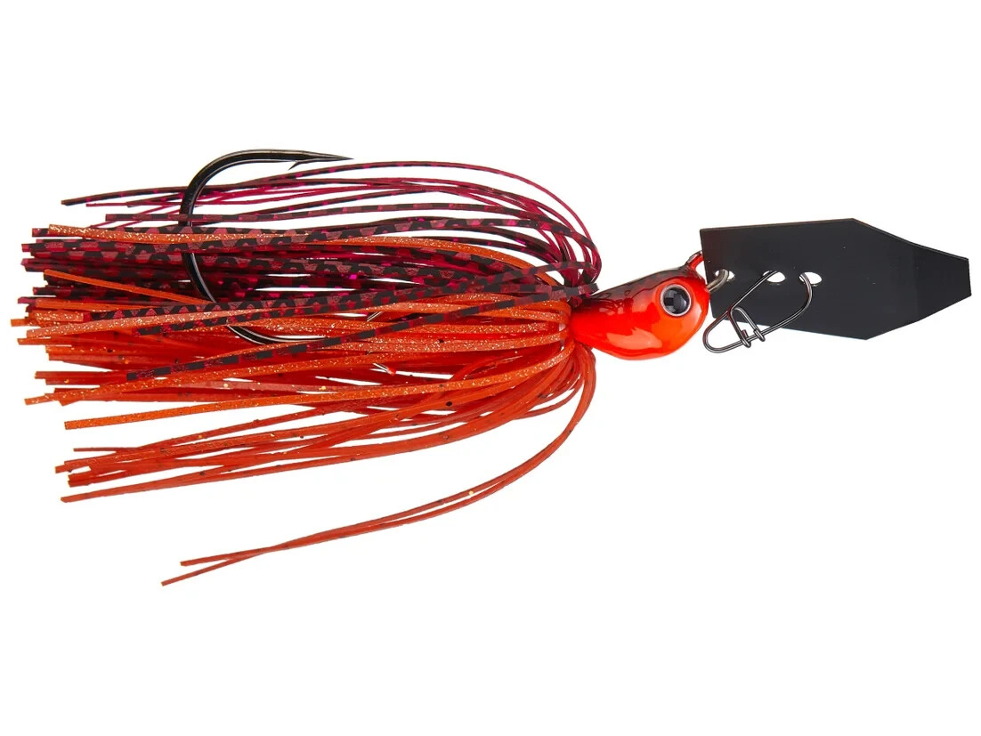 Z-Man Evergreen Jack Hammer Chatterbait 3/8Oz Color- Fire Craw - Image 1