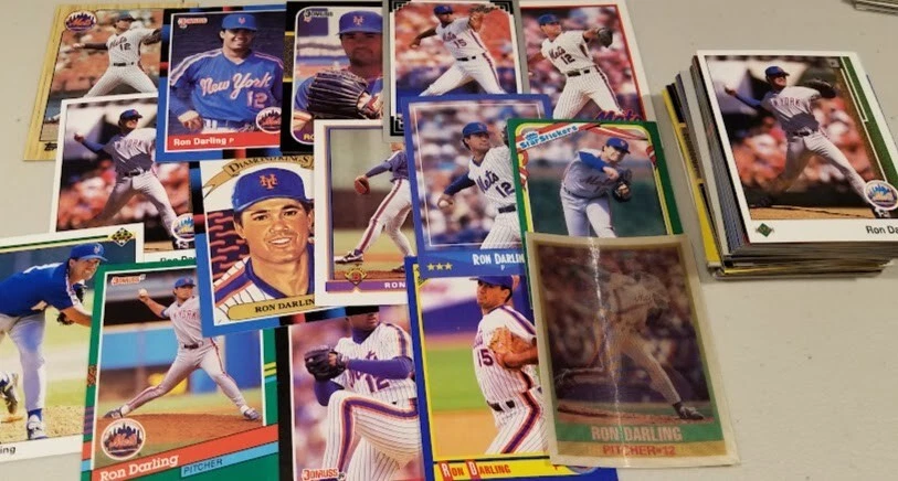 HUGE 300 Baseball Card Lot New York Mets HoF RCs Stars Insert No Dups LGM +BONUS - Image 4 of 4