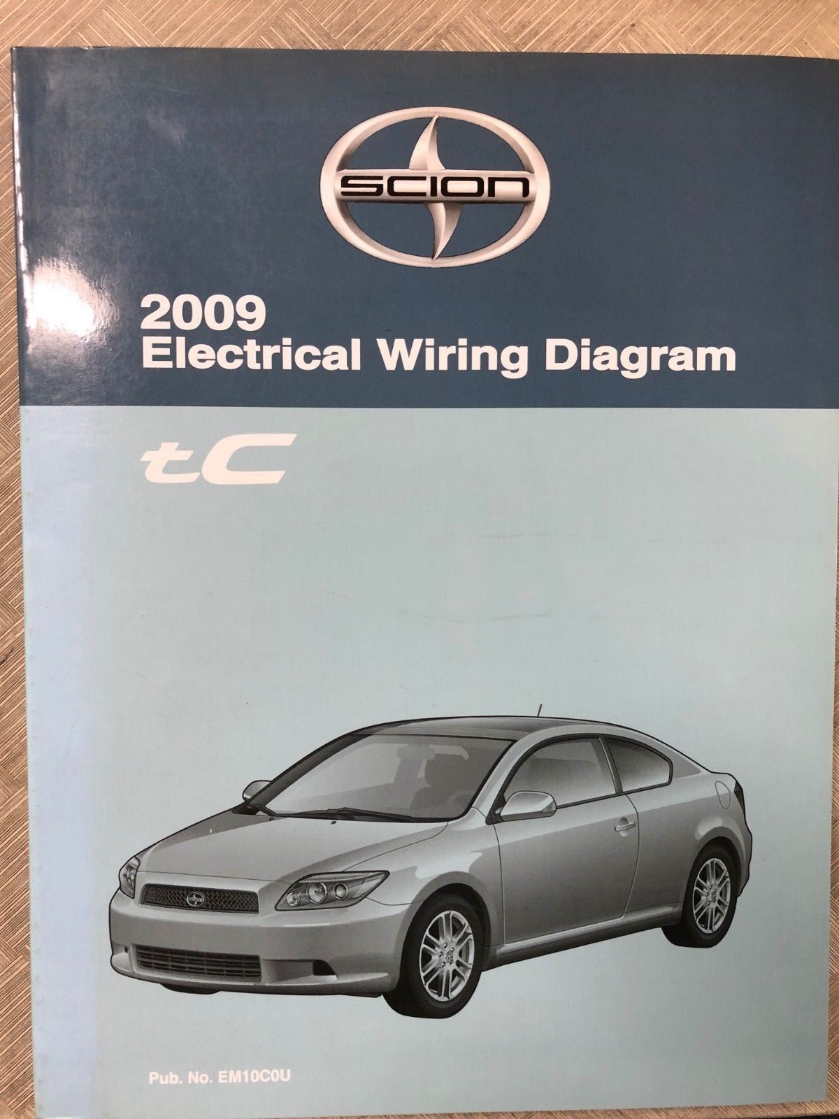 2009 Toyota SCION tC TC Electrical WIRING Diagram Manual OEM