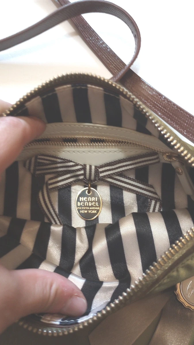 Henri Bendel Jetsetter Hand Bag No Frills Tote Small Crossbody