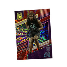 2022 Donruss Elite Football Card #188 Lewis Cine RC Aspiration 331/499 Vikings
