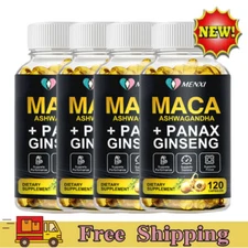 Maca Root Extract Stamina | Libido | Mood | Energy For Men & Women 120/480 Pills