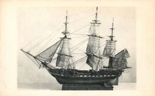 U.S. Frigate Constitution Modern Model By W. F. Spicer Fine Art Ship Sailboat