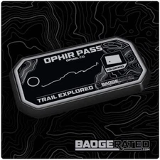 Ophir Pass Trail Badge (Ophir, CO)