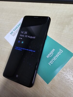 Samsung Galaxy S9 SM-G960 - 64GB - Schwarz (Entsperrt) (Einzel-SIM) 1 Jahr Garantie