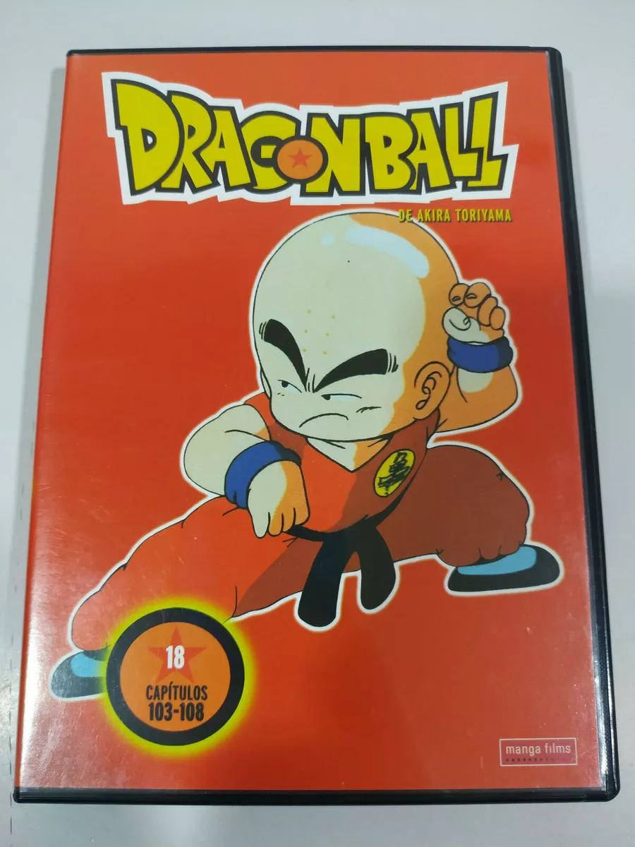 DRAGON BALL Akira Toriyama Vol 18 Chapters 103-108 - DVD Spanish