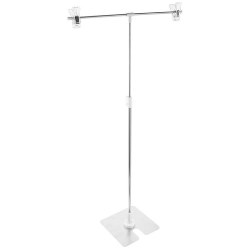 T-shape Photography Photo Backdrop Stand Adjustable Mini Background Frame - Picture 8 of 12