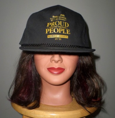 RADIO SHACK baseball hat Midwest Division snapback 1995 We ve Got Answers