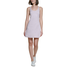 Calvin Klein Performance Womens Pink Side Pocket Athletic Tank Dress XS | L