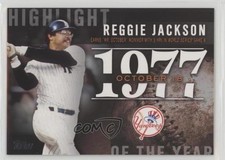 2015 Topps Update Highlight of the Year Reggie Jackson #H-77 HOF 6lb