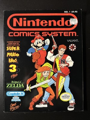 Nintendo Comics System #1 Price Variant Super Mario Legend Of Zelda Link POWER 2