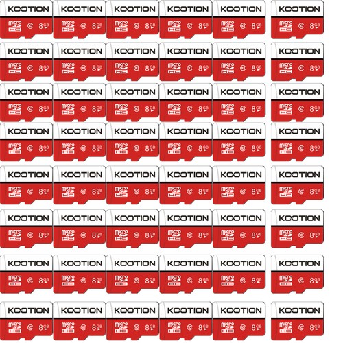 Kootion Micro SD Card Ultra Micro SDHC Memory C10 5/ 10/ 100PCS 8GB TF Card Lot - $162.00