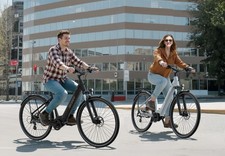 ONESPORT 27.5 Zoll Elektrofahrrad Mittelmotor E-Citybike Pedelec 110km 36V 14AH
