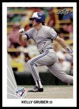 1990 Leaf Kelly Gruber Toronto Blue Jays #106