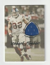 2019 Panini Luminance Vintage Materials Relic #VM-5 Michael Strahan card