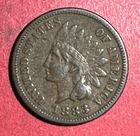 1883 US Indian Head Cent! XF Details! SHARP!