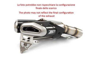 DOUBLE EXHAUST PENTA ZARD CARBON-CARBON RACING DUCATI HYPERMOTARD 796 2010-12