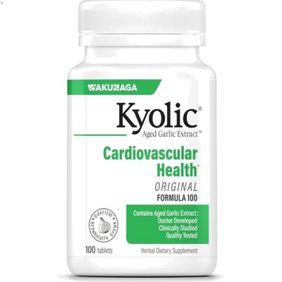 Aged Garlic Extract Formula 100, Cardiovascular Health*, 100, Tablets.