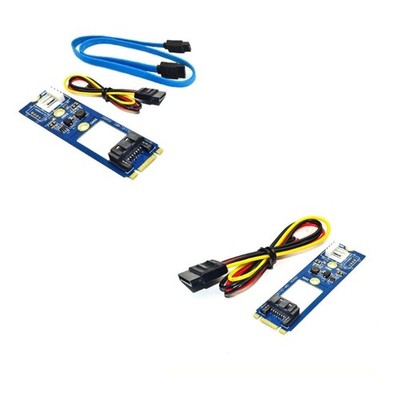 M.2 SATA3.0 to 7Pin Adapter Board for 2242 2260 2280 Frame