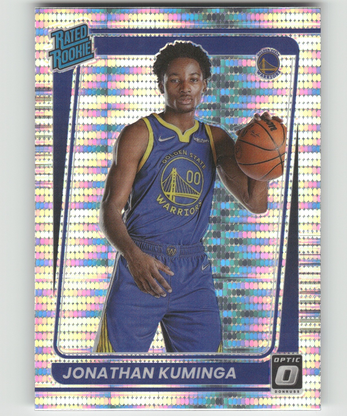 2021 Donruss Optic Jonathan Kuminga #190 Fast Break RC