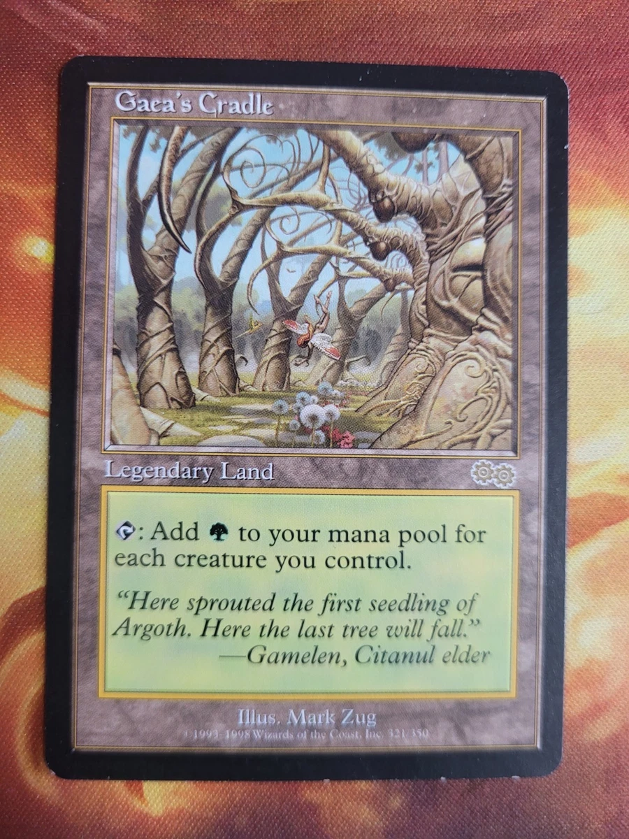 Gaea's Cradle Land Magic: The Gathering Individual Trading Card