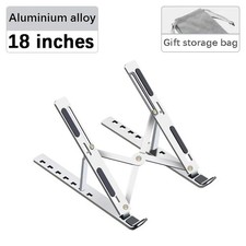 Aluminum Alloy Computer Stand Foldable Portable For Tablet PC Notebook Laptop St
