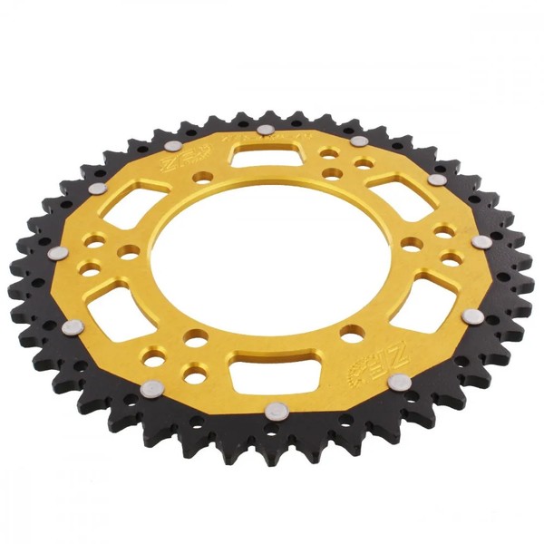 Kettenrad Alu Gold 46-ZäHne 520-Teilung FüR Suzuki GSX-R 1000 Zuf Bj. 2013-2014-image