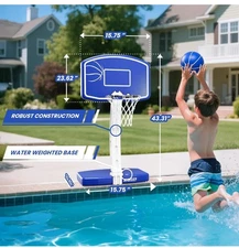 Large Basketball Hoop Outdoor For Pool