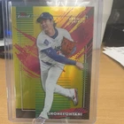 Topps Finest 2025 Shohei Ohtani #250 Rare Yellow Refractor /275