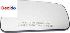 Mirror Glass Compatible with 2008-2011 Ford Focus Passenger Side Convex, with Ba