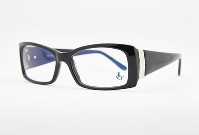 Damen&Herren Brillengestell Original Marke NOS Eyewear 00s schwarzes Gestell