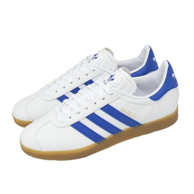 adidas Originals Gazelle Footwear White Gold Blue Gum Men Unisex Casual IH0369