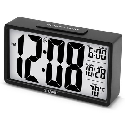 Alarm Clock with Easy to Read 2.8'' Jumbo Screen with Indoor