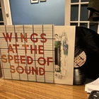 WINGS AT THE SPEED OF SOUND PAUL McCARTNEY 1976 1ST PRESS INNER CLASSIC ROCK 1