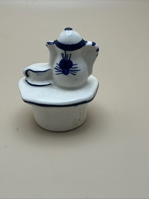 World Bazaar Mini Tea Party Teapot Dog Sleeping Under the Table, LID ONLY