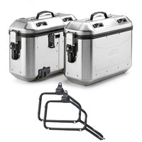 Givi DLMK36A Seitenkoffer + Rahmen Kawasaki Versys 1000 2019 2020 36LT