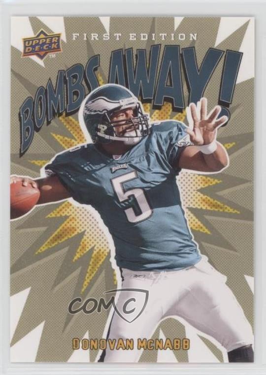 2009 Upper Deck First Edition Bombs Away! Donovan McNabb #BA-17 0b3