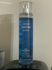 New Bath  Body Works UNDER WATER OASIS Body Mist Fragrance Spray 8 Fl Oz