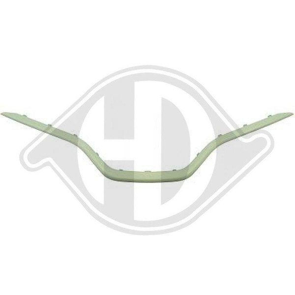 Zier /Schutzleiste KüHlergitter Diederichs 4406044 FüR Renault Vorne-image