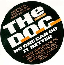 The D.O.C. - No One Can Do It Better, 12", (Vinyl)