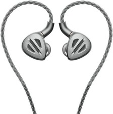 FiiO FH9 1DD 6BA Flagship HYBRID DLC IEMs Earphone w/Hi-Purity Cable Titanium 