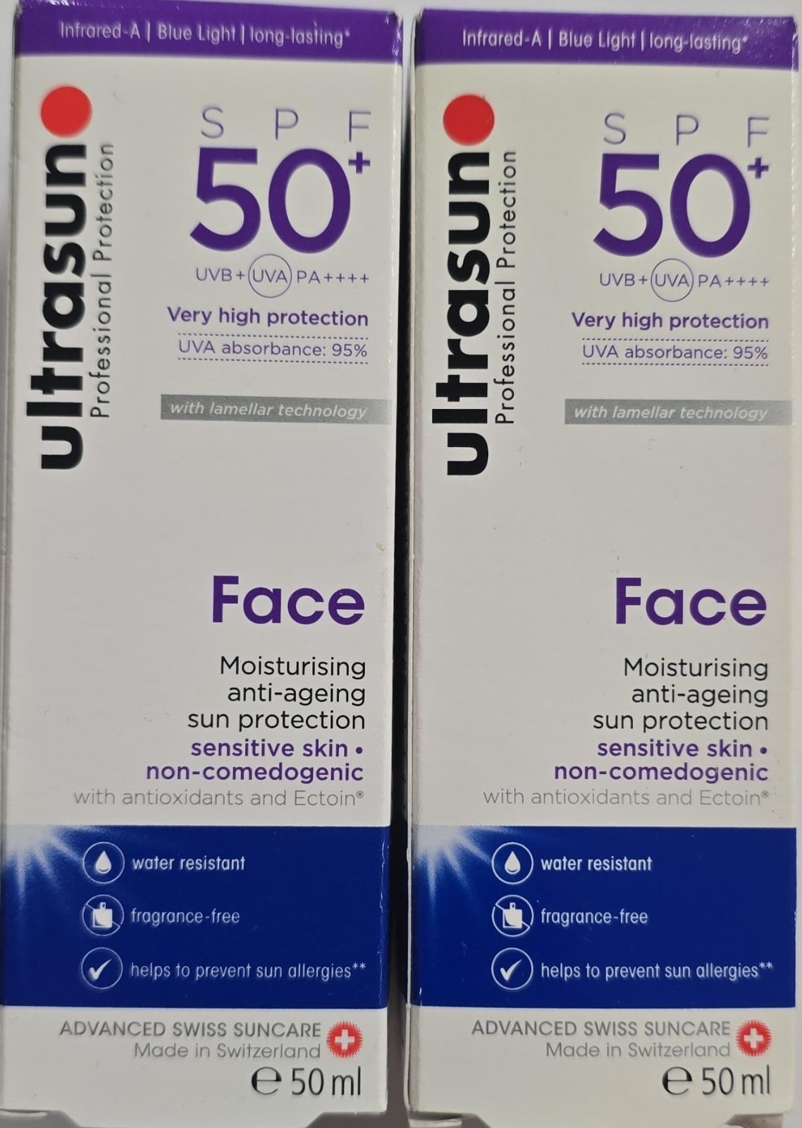 Ultrasun Face SPF50 50ml Anti-Ageing Sun Cream High Protection Sunscreen - Image 7