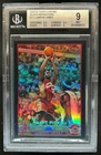 2003-04 Topps Chrome Lebron James Refractor Black RC #/500 Cavaliers BGS 9
