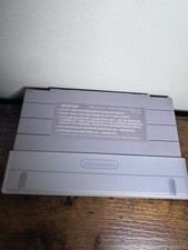 SNES Super Nintendo Super Mario World With Manual & Dust Cover Tested Working