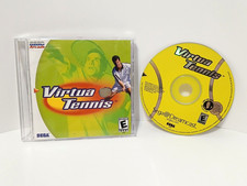 Viruta Tennis (Sega Dreamcast, 2000) Disc & Manual Only! Tested