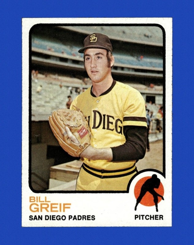 1973 Topps Set-Break #583 Bill Grief NM-MT OR BETTER *GMCARDS*