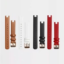 For Garmin Lily 14MM Genuine Leather Watch Band Smart Belt Strap Replacement